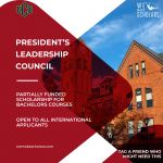President’s Leadership Council Scholarships, 2021-22 For Study In USA